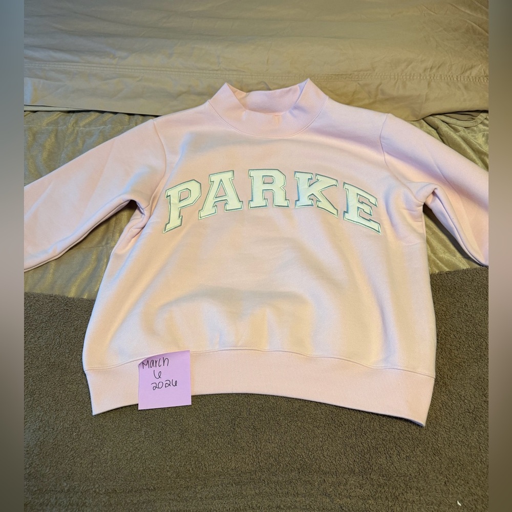 PARKE Sprinkle Varsity Mockneck - S/M NEW!!